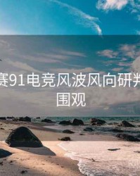 每日大赛91电竞风波风向研判，欢迎围观
