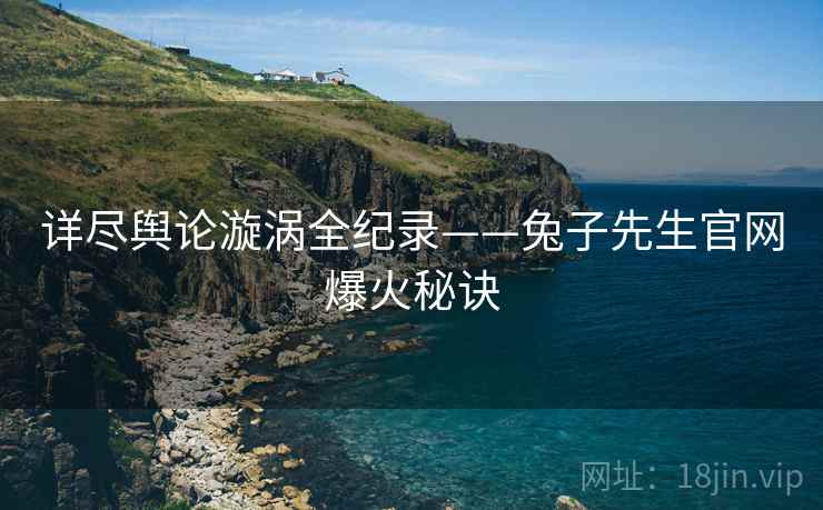 详尽舆论漩涡全纪录——兔子先生官网爆火秘诀