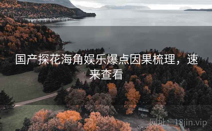 国产探花海角娱乐爆点因果梳理，速来查看